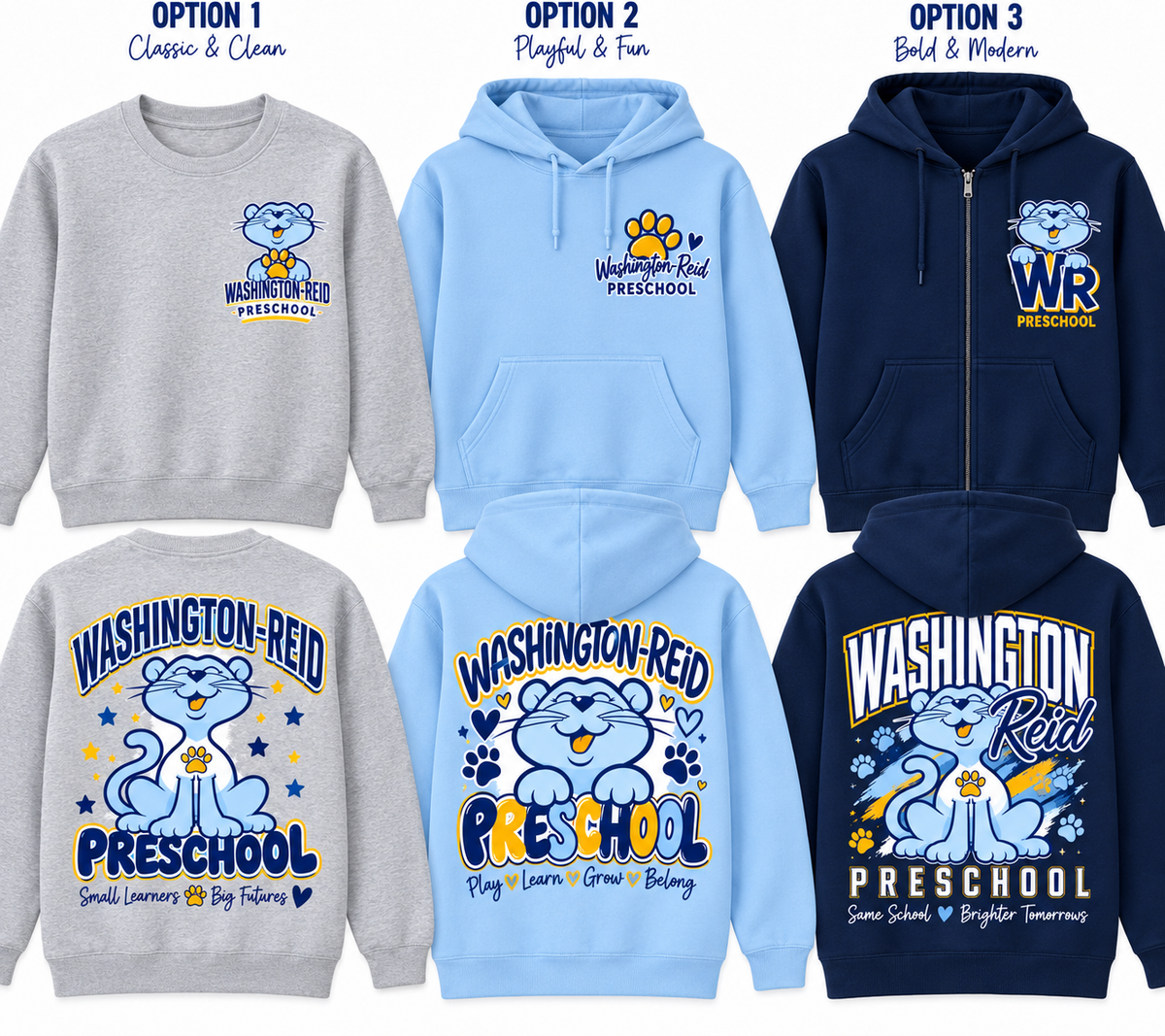 CHEST LOGO SWEATSHIRTS