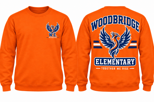 WOODBRIDGE ELEM front pocket CREWNECK