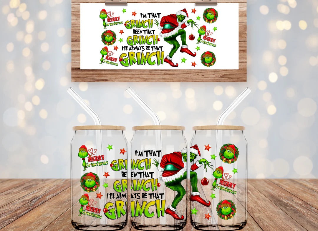 CHRISTMAS ICED GLASSES