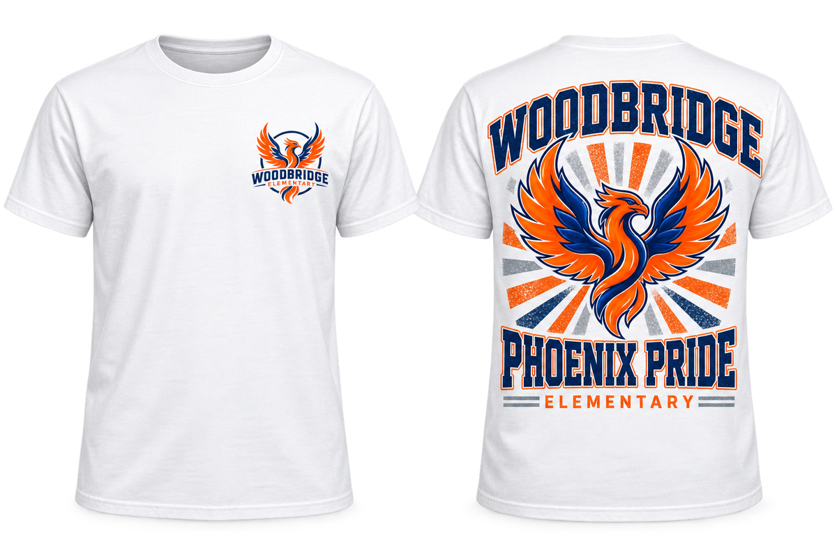 WOODBRIDGE ELEM SHORT SLEEVE front POCKET