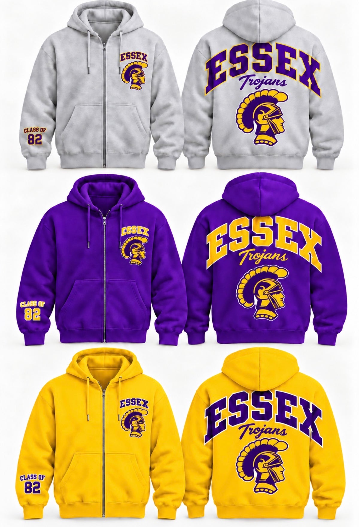 ESSEX ZIP HOODIE