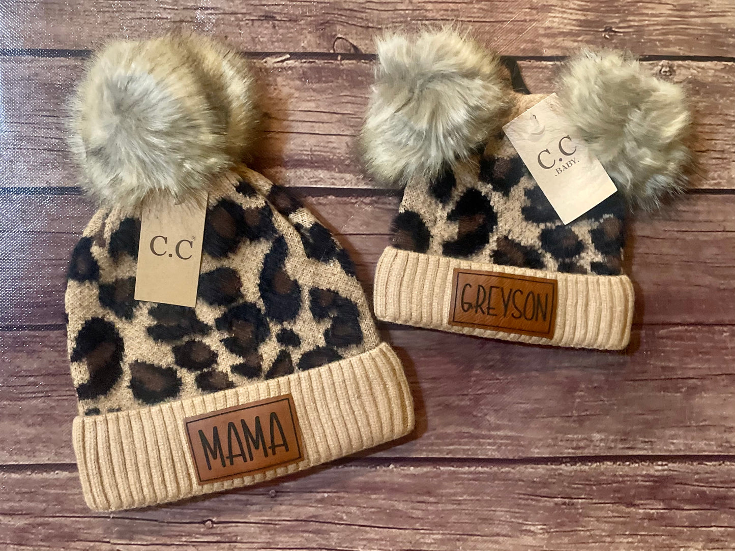 LEOPARD BEANIE